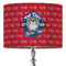 School Mascot 16" Drum Lampshade - ON STAND (Fabric)