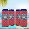 School Mascot 16oz Can Sleeve - Set of 4 - LIFESTYLE