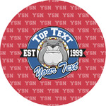 School Mascot Multipurpose Round Labels - 2" (Personalized)