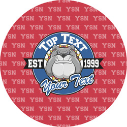 School Mascot Multipurpose Round Labels - 2" (Personalized)