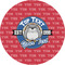 School Mascot 2" Multipurpose Round Labels - Single Sticker