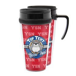 School Mascot Acrylic Travel Mug (Personalized)