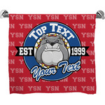 School Mascot Bath Towel (Personalized)