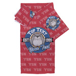 School Mascot Bath Towel Set - 3 Pcs (Personalized)