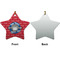 School Mascot Ceramic Flat Ornament - Star Front & Back (APPROVAL)