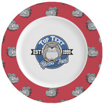 School Mascot Ceramic Dinner Plates (Set of 4) (Personalized)