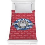 School Mascot Comforter - Twin XL (Personalized)