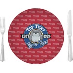 School Mascot 10" Glass Lunch / Dinner Plates - Single or Set (Personalized)
