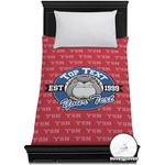 School Mascot Duvet Cover - Twin (Personalized)