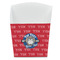 School Mascot French Fry Favor Box - Front View