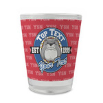 School Mascot Glass Shot Glass - 1.5 oz - Set of 4 (Personalized)