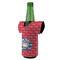 School Mascot Jersey Bottle Cooler - ANGLE (on bottle)