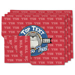 School Mascot Linen Placemat w/ Name or Text