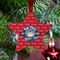 School Mascot Metal Star Ornament - Lifestyle