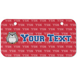 School Mascot Mini/Bicycle License Plate (2 Holes) (Personalized)