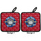 School Mascot Pot Holders - Set of 2 APPROVAL