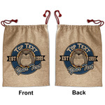 School Mascot Santa Sack - Front & Back (Personalized)