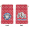 School Mascot Small Laundry Bag - Front & Back View