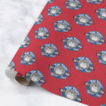 School Mascot Wrapping Paper Roll - Medium - Matte (Personalized)