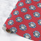 School Mascot Wrapping Paper Roll - Matte - Medium - Main