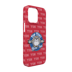 School Mascot iPhone Case - Plastic - iPhone 13 (Personalized)