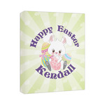 Easter Bunny Canvas Print - 11x14 (Personalized)
