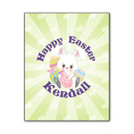 Easter Bunny Wood Print - 11x14 (Personalized)