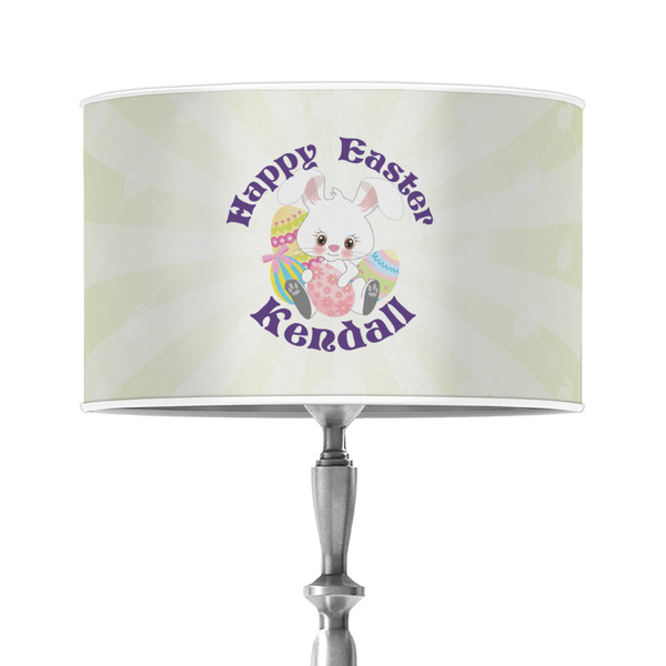 Custom Easter Bunny 12" Drum Lamp Shade - Poly-film (Personalized)