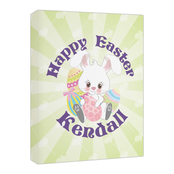 Custom Easter Bunny Canvas Print - 16x20 (Personalized)