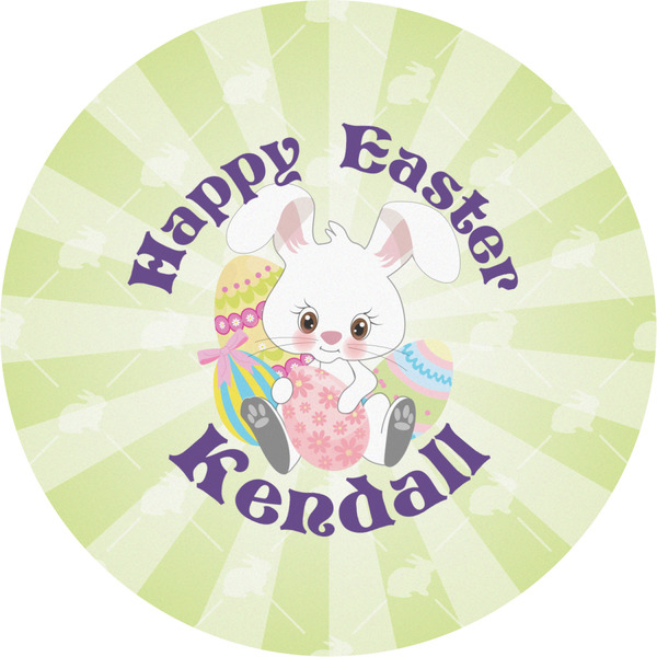 Custom Easter Bunny Multipurpose Round Labels - 2" (Personalized)