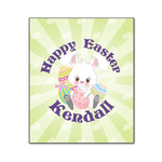 Easter Bunny Wood Print - 20x24 (Personalized)