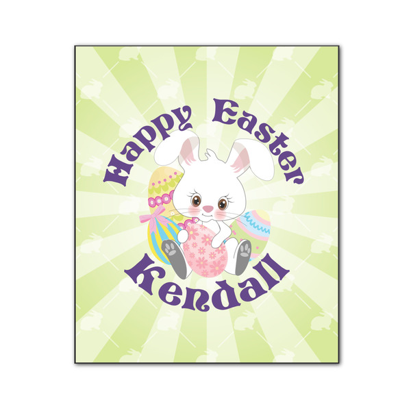 Custom Easter Bunny Wood Print - 20x24 (Personalized)