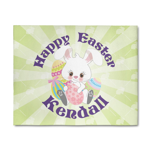 Custom Easter Bunny 8' x 10' Patio Rug (Personalized)