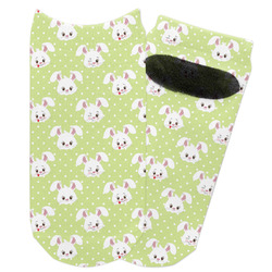 Easter Bunny Adult Ankle Socks