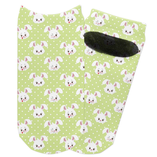 Custom Easter Bunny Adult Ankle Socks