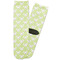 Easter Bunny Adult Crew Socks - Single Pair - Front and Back