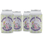 Easter Bunny Can Cooler (12 oz) - Set of 4 w/ Name or Text