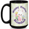 Easter Bunny Coffee Mug - 15 oz - Black Full