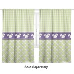 Easter Bunny Curtain Panel - Custom Size