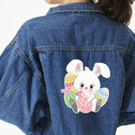 Easter Bunny Large Custom Shape Patch - 2XL