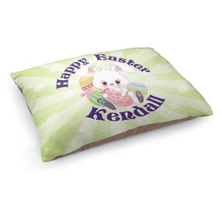 Easter Bunny Dog Bed - Medium w/ Name or Text