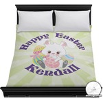 Easter Bunny Duvet Cover - Full / Queen (Personalized)