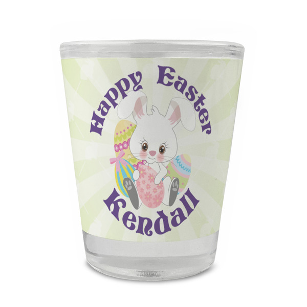 Custom Easter Bunny Glass Shot Glass - 1.5 oz - Set of 4 (Personalized)