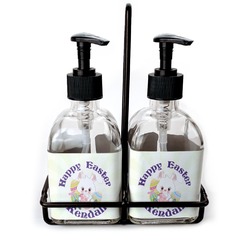 Easter Bunny Glass Soap & Lotion Bottles (Personalized)