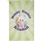 Easter Bunny Golf Towel (Personalized) - APPROVAL (Small Full Print)