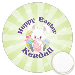 Easter Bunny Printed Cookie Topper - 3.25" (Personalized)