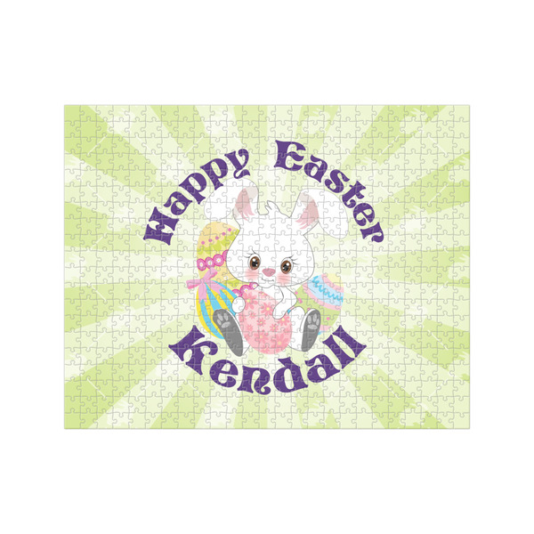 Custom Easter Bunny 500 pc Jigsaw Puzzle (Personalized)