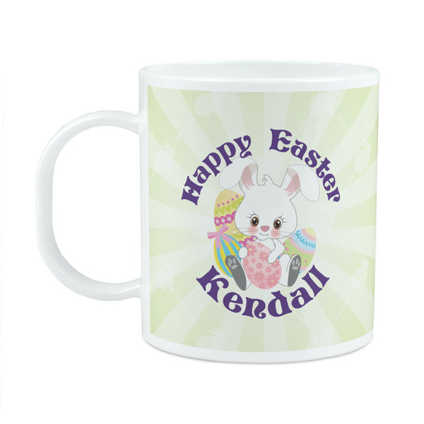 Custom Easter Bunny Plastic Kids Mug (Personalized)