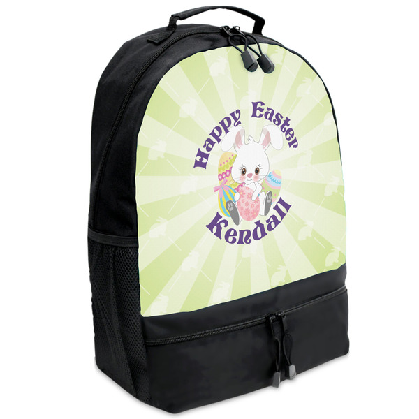 Custom Easter Bunny Backpacks - Black (Personalized)