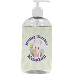 Easter Bunny Plastic Soap / Lotion Dispenser (16 oz - Large - White) (Personalized)